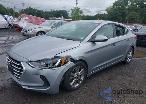 2017 Hyundai Elantra Se/Value/Limited из США, поврежденный, VIN 5NPD84LF1HH034562